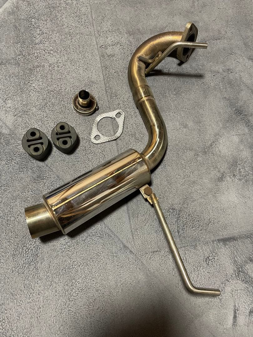 ジムニーJB 64Wショートバンパー用マフラー