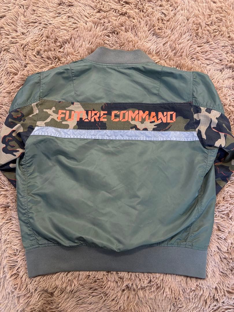 【美品】AVIREX MA-1 フューチャーコマンド リメイク