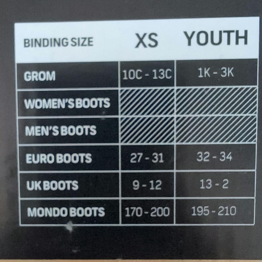 Burton スノーボード、バインディング、ブーツ セット　子供用