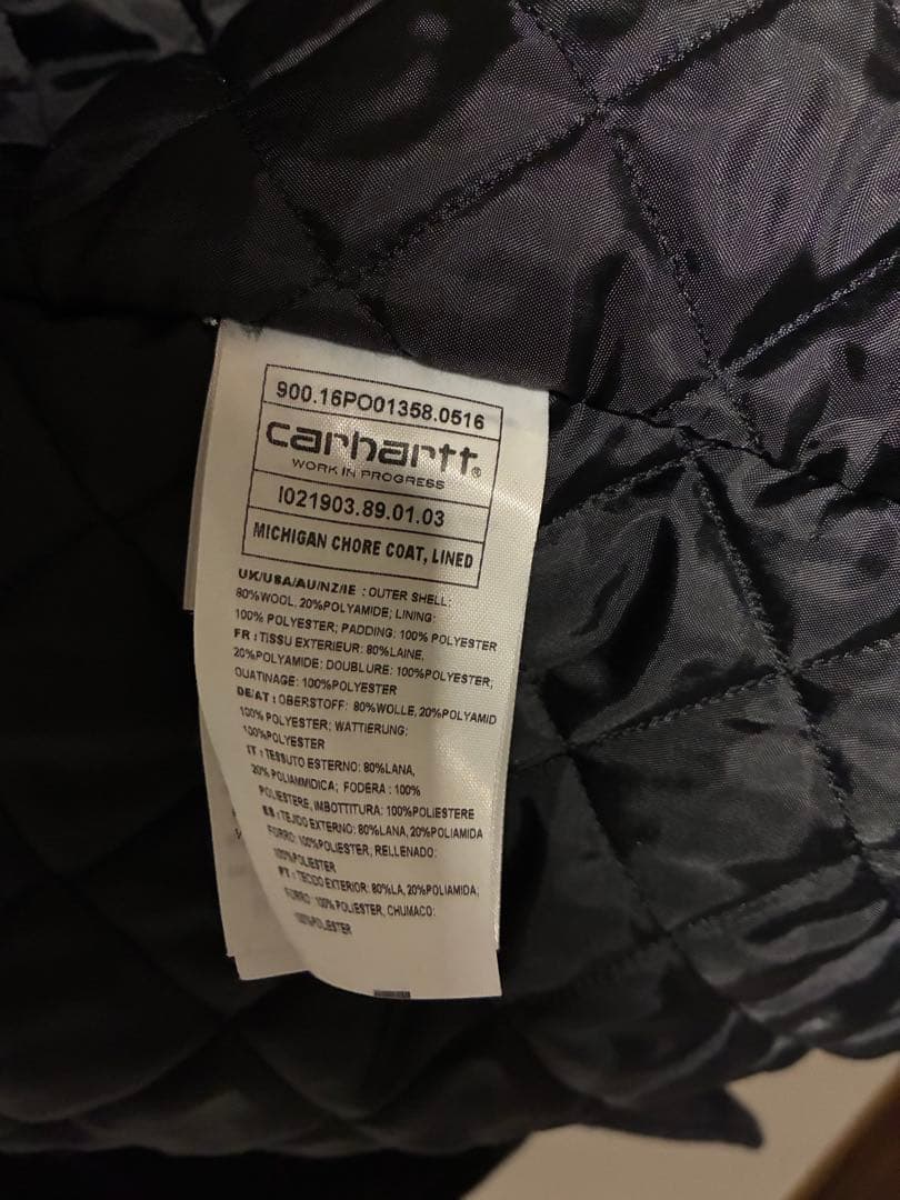 Carhartt ブラック カバーオール M