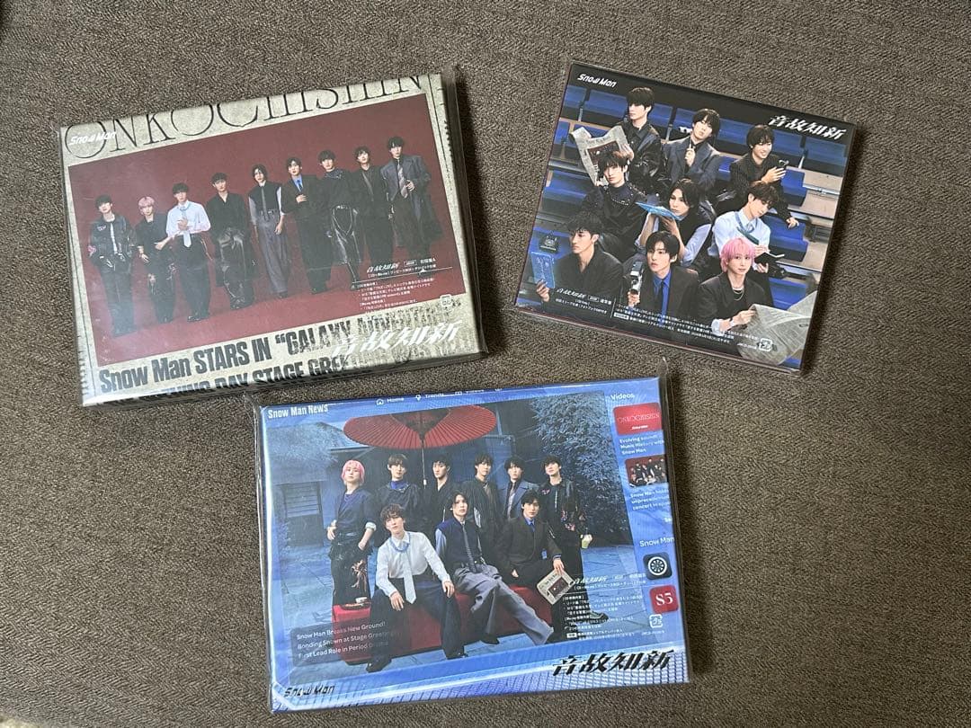  Man ⭐︎音故知新 3形態 Blu-ray