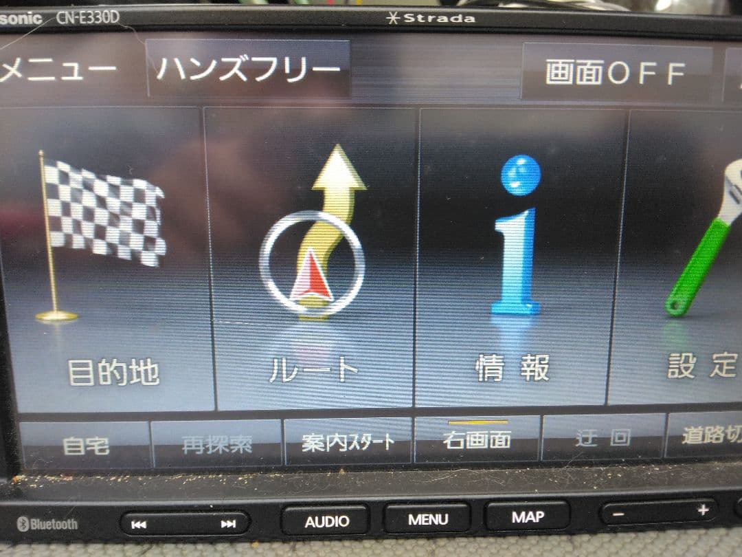 Panasonic CN-E330D カーナビ　ストラーダ　バックカメラおまけ