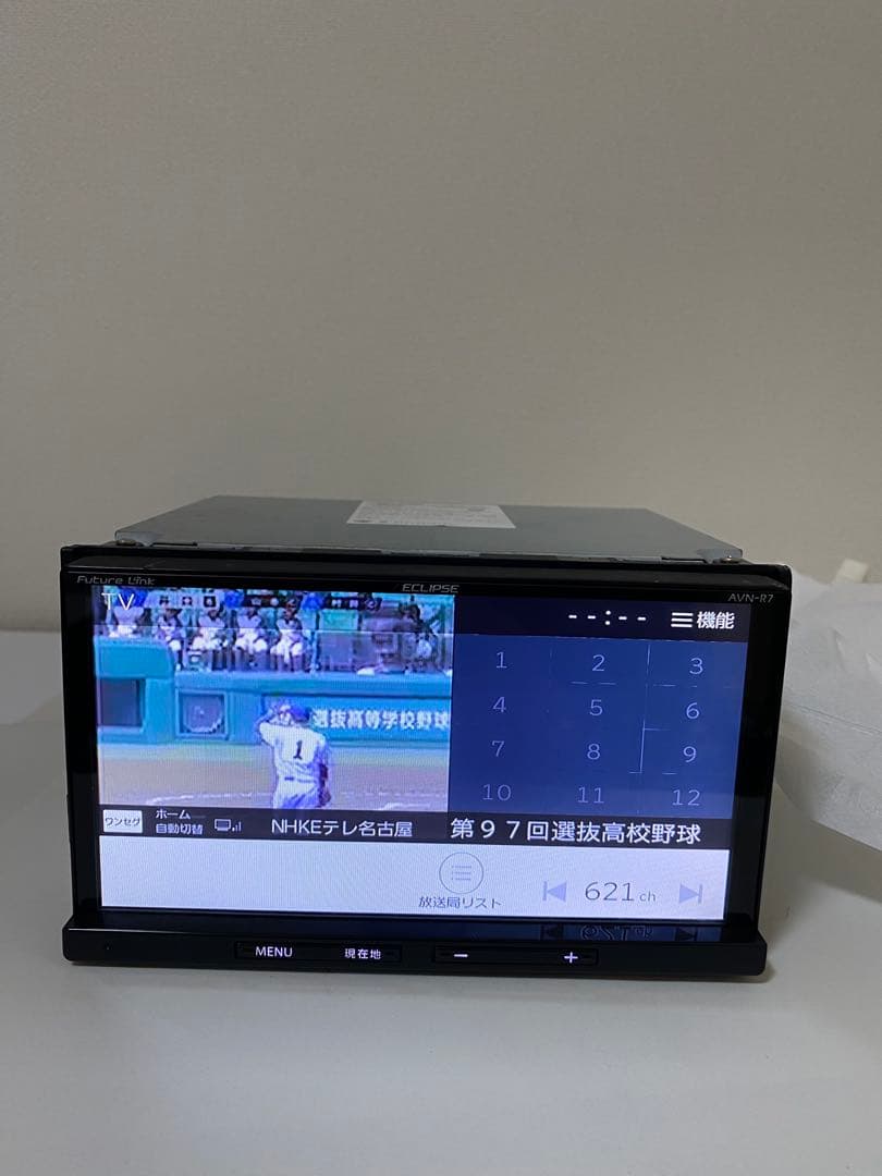 動作OK！AVN-R7 イクリプス　地図2016 年カーナビ