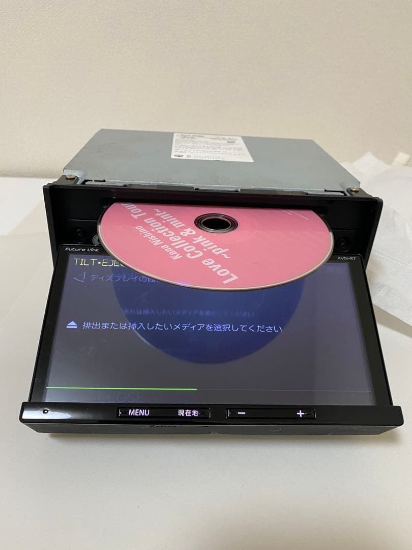 動作OK！AVN-R7 イクリプス　地図2016 年カーナビ