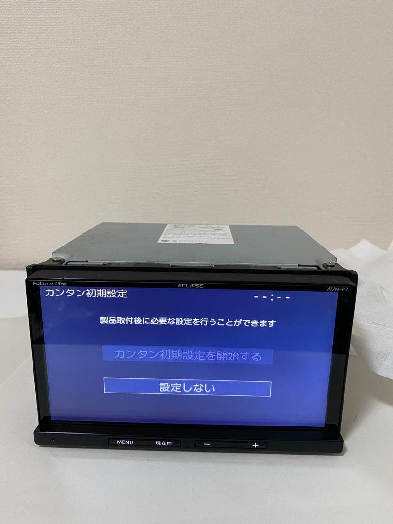 動作OK！AVN-R7 イクリプス　地図2016 年カーナビ