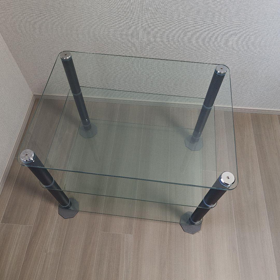 SOUNDMAGIC オーディオラック(3段合わせガラスラック)　XT03GB