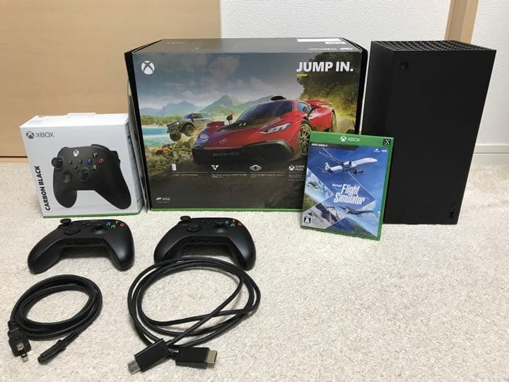 Xbox seriesX【付属品】コントローラー1台、MSフライトシミュレーター