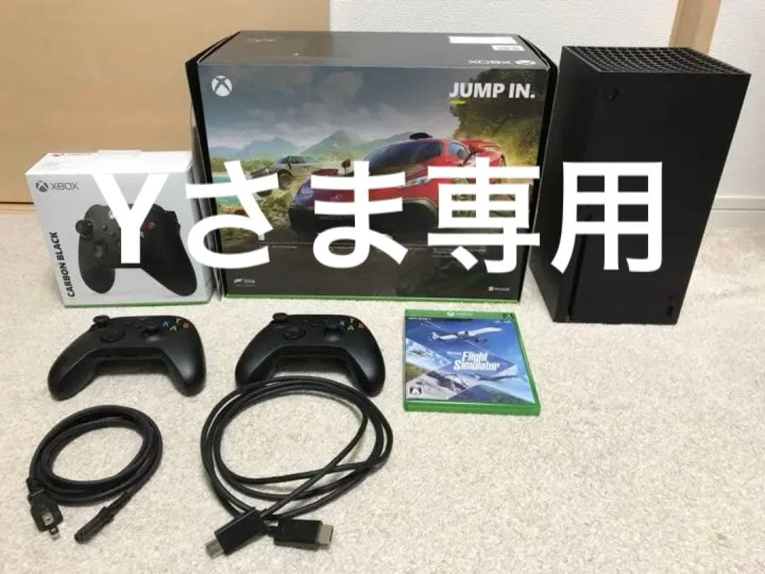 Xbox seriesX【付属品】コントローラー1台、MSフライトシミュレーター