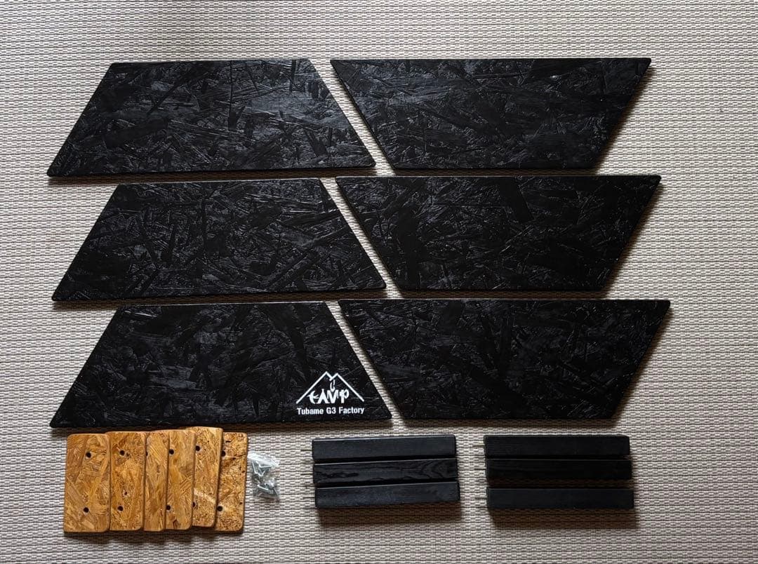 swd出品！　ヘキサテーブル65ブラック　FH65b