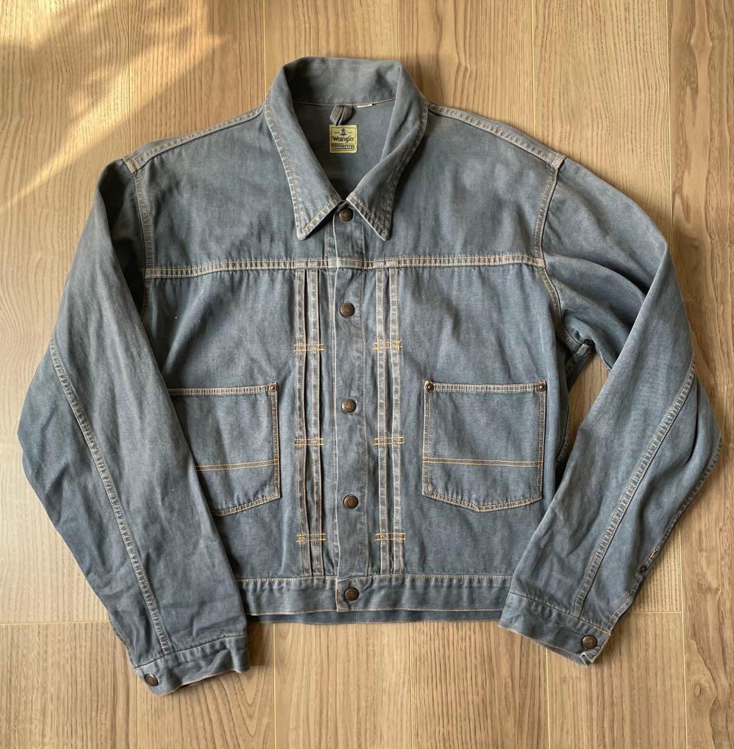 ビンテージ ラングラー　デニムジャケット 日本製　Lee 101 1st 2nd