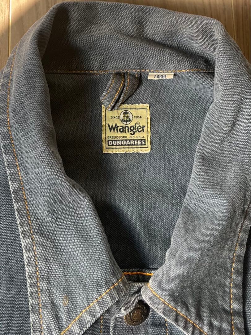 ビンテージ ラングラー　デニムジャケット 日本製　Lee 101 1st 2nd