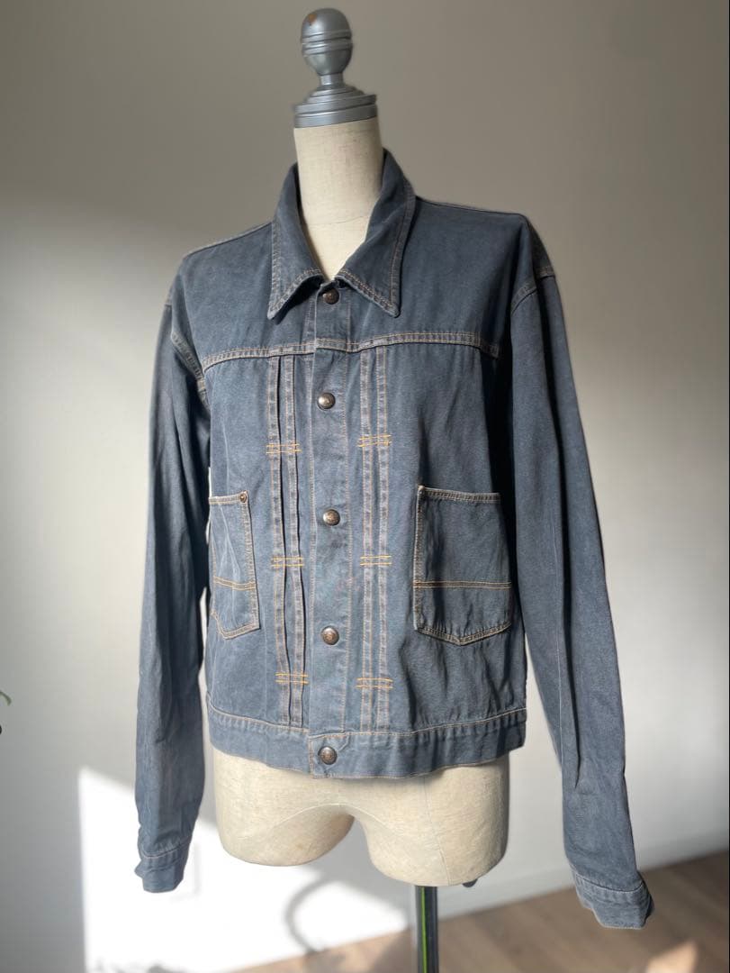 ビンテージ ラングラー　デニムジャケット 日本製　Lee 101 1st 2nd