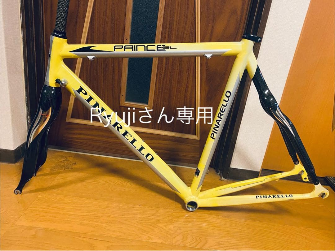 PINARELLO PRINCE カーボンフレーム イエロー
