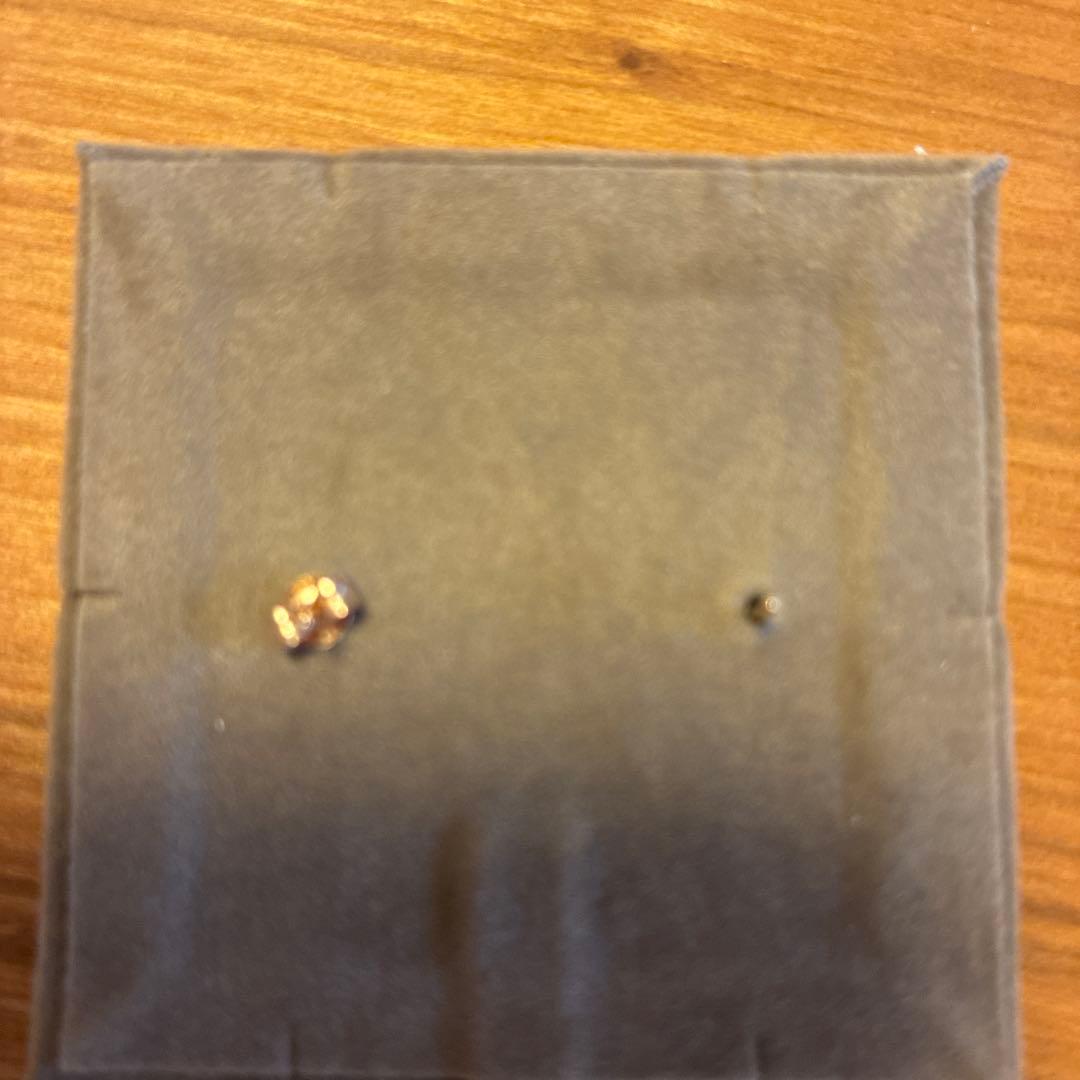 ete ハート型ピアス　ダイヤモンド　18金