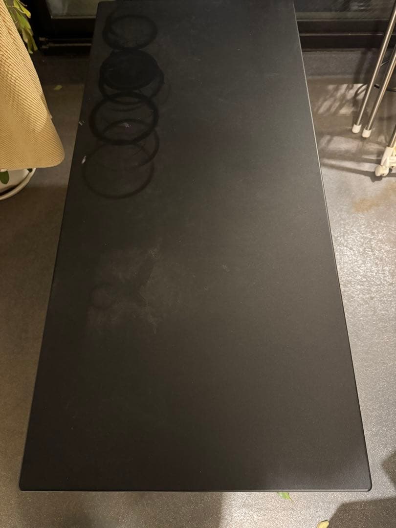 Bauhutte ゲーミングデスクHD(BHD-1200HDM-BK)