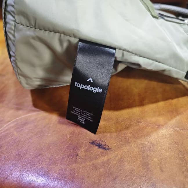 Topologie トポロジー トートバッグ リバーシブル 大容量 両面使用