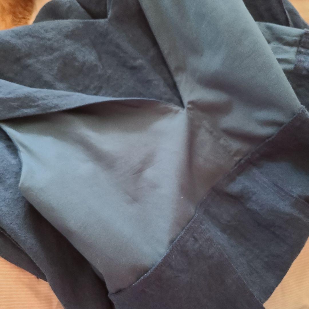 専用です　中川政七商店　厚手麻サロペット　藍青