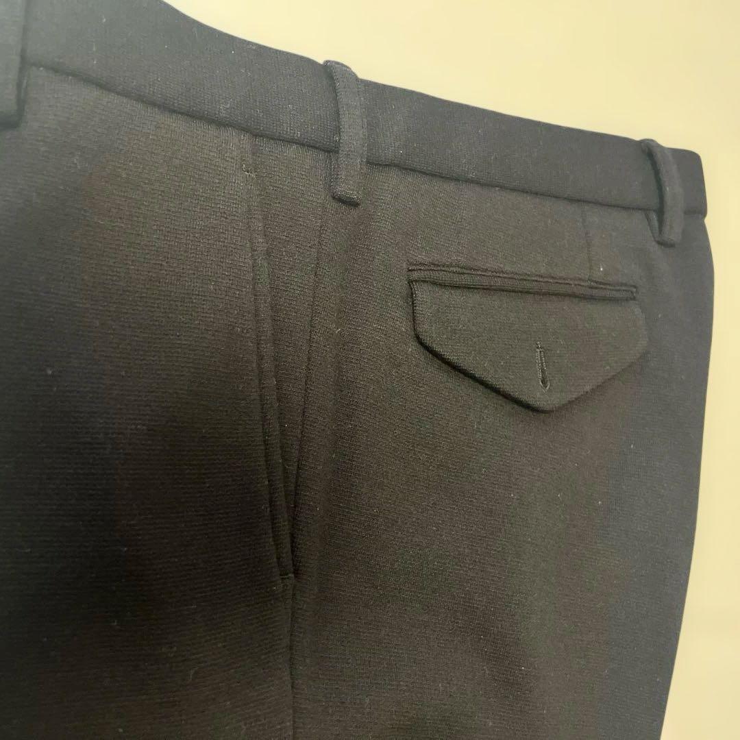 kolor センタープレス ウールブラックパンツ　size3
