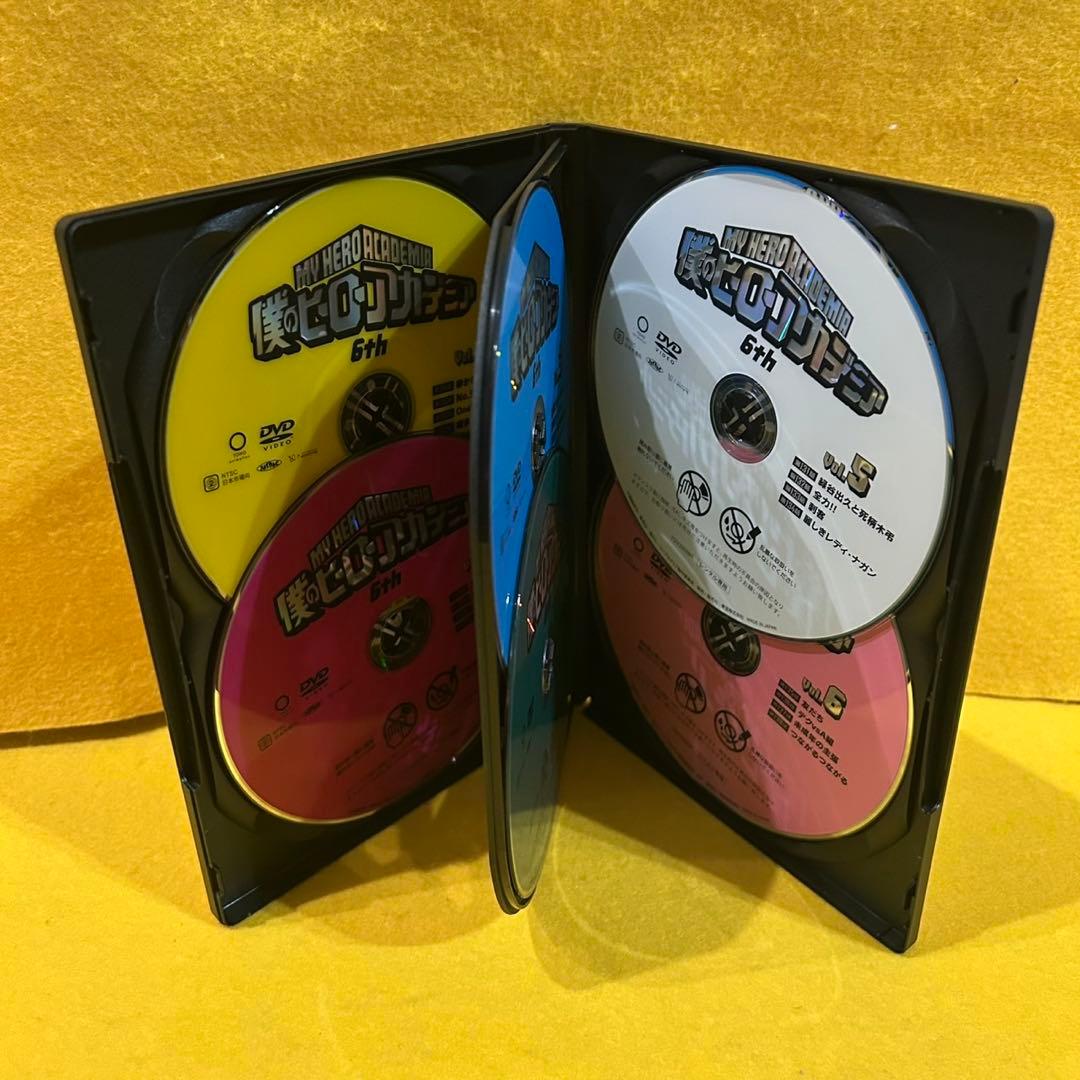 僕のヒーローアカデミア 6th 6期 DVD 全6巻 全巻セット アニメ