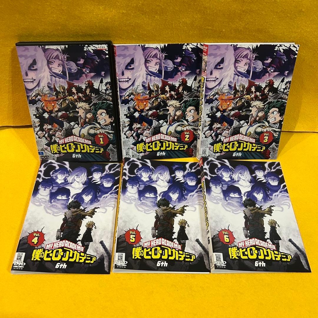 僕のヒーローアカデミア 6th 6期 DVD 全6巻 全巻セット アニメ