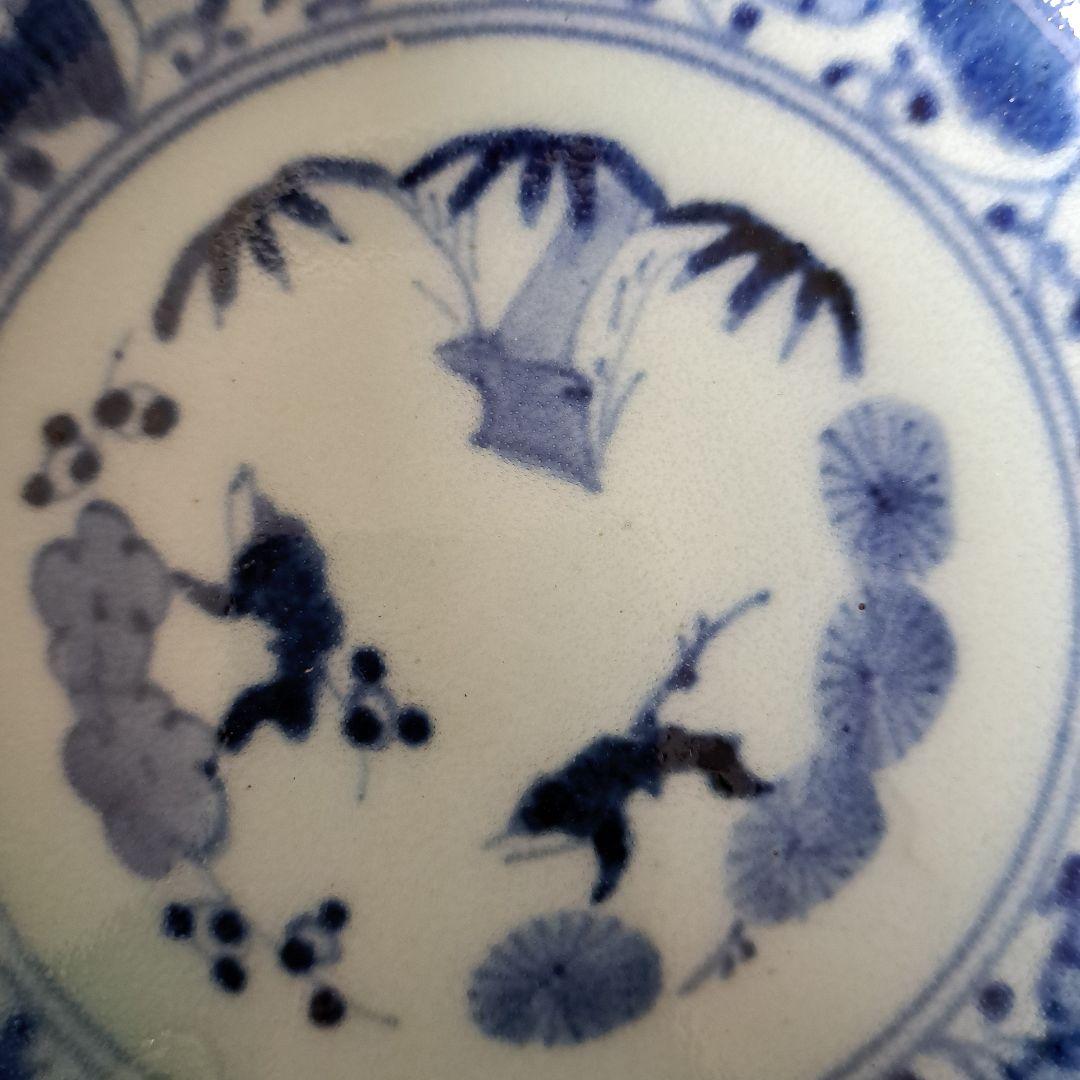「ご成約者」です。 「手頃な染付古伊万里皿」 3客セット 骨董アン
