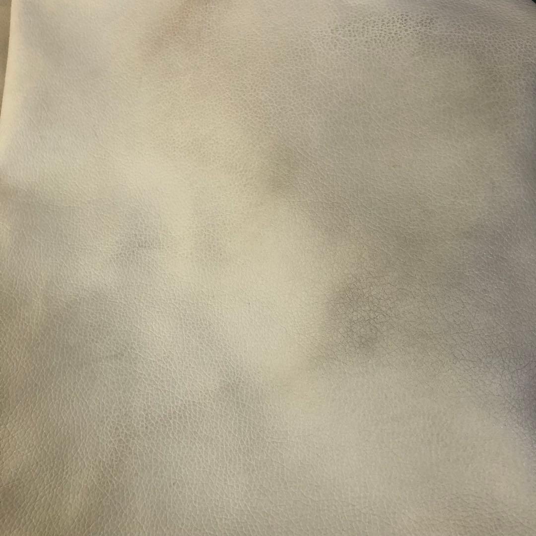 【USA製】00s LRG刺繍ビッグロゴ袖レザー肉厚スタジャンB系HIPHOP