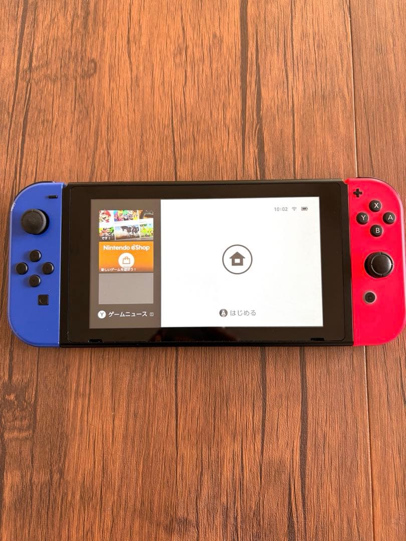 【中古】Nintendo Switch 本体セット 動作確認済(SDカード付き)