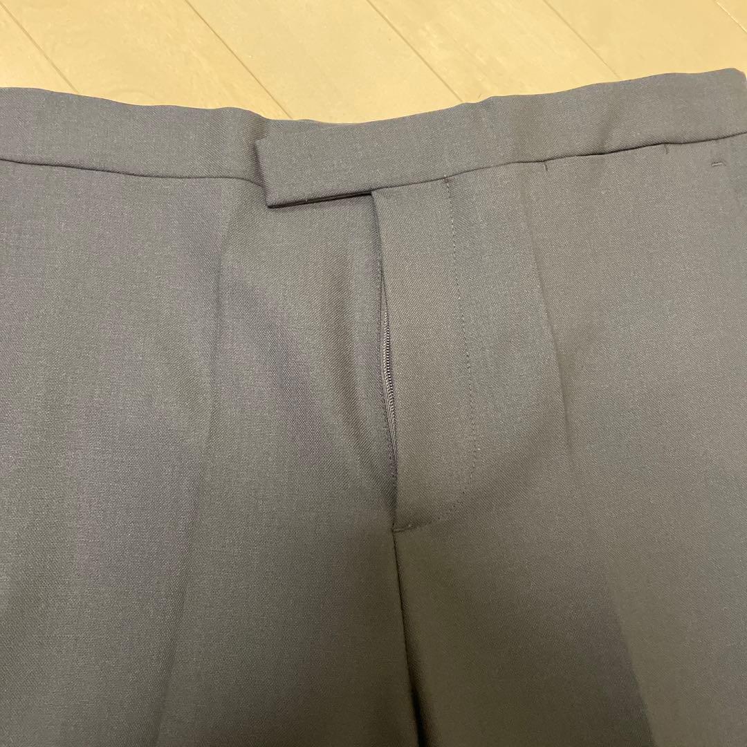 ラフシモンズ スラックス　春夏　ダークブラウン