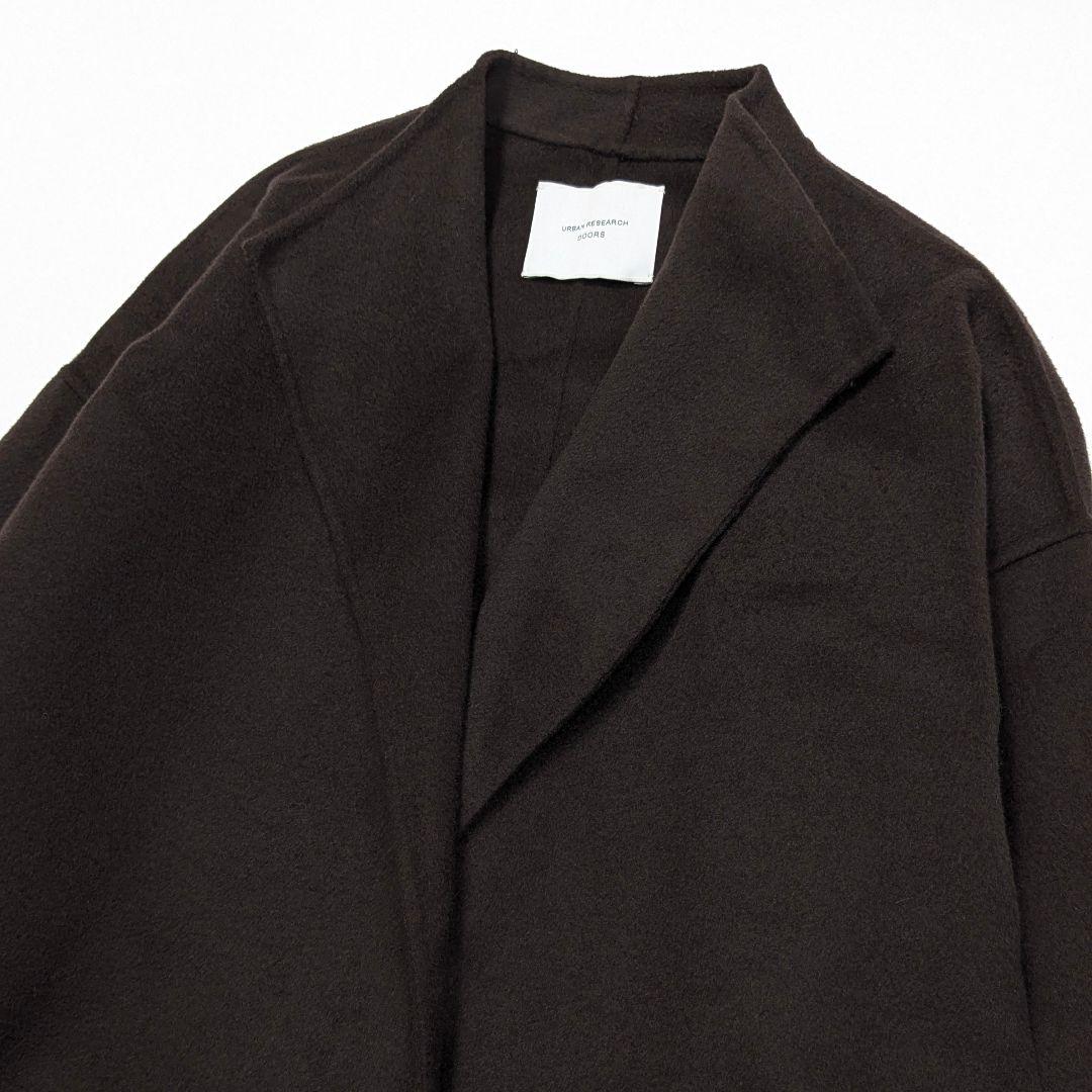 アーバンリサーチドアーズ ウール リバー ミドルガウンコート M リバーコート