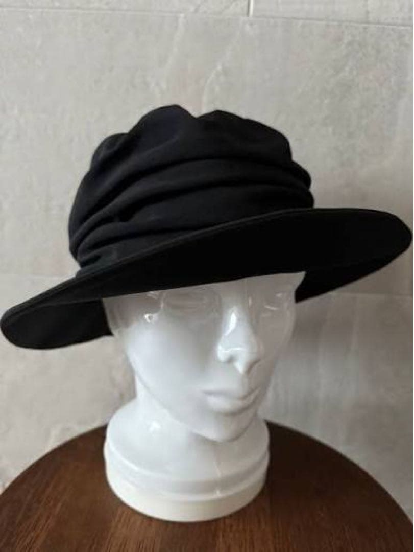 Y's ギャザートリアセテートハット