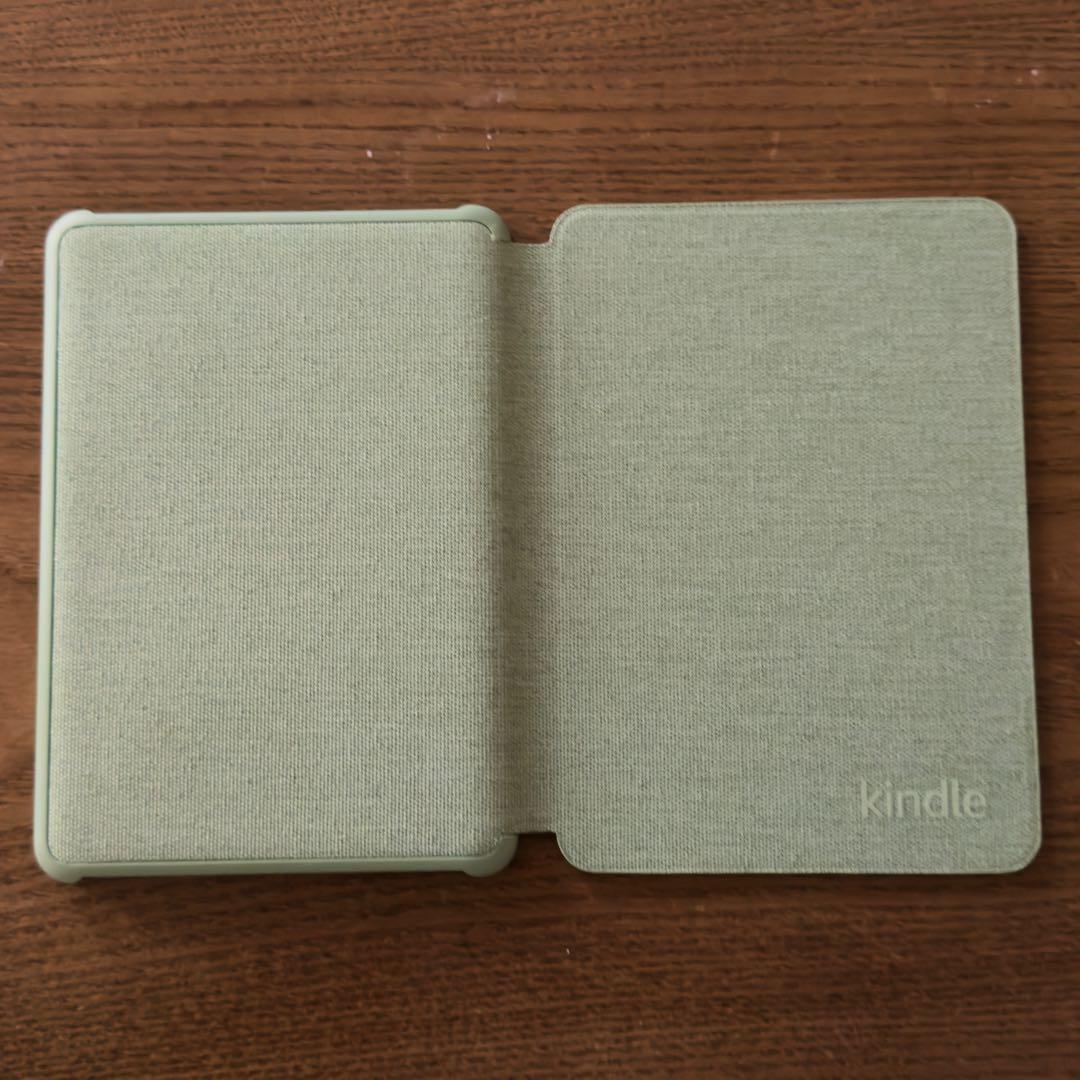 Kindle (第11世代) ＆Amazon純正ファブリックカバー (マッチャ)