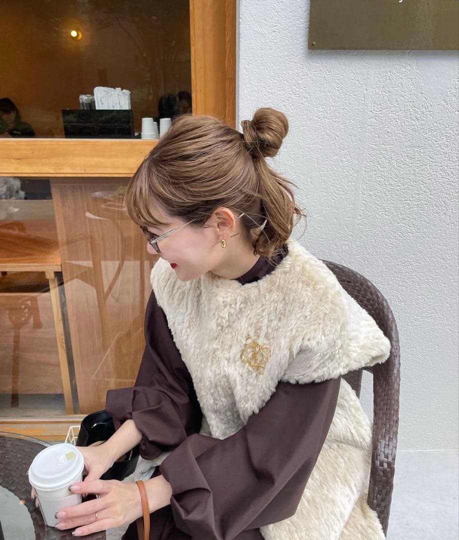 ユナイテッドアローズ　ボアキルティングベスト