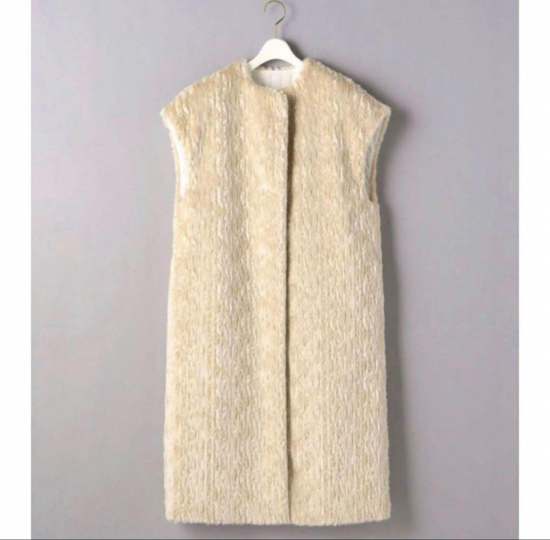 ユナイテッドアローズ　ボアキルティングベスト