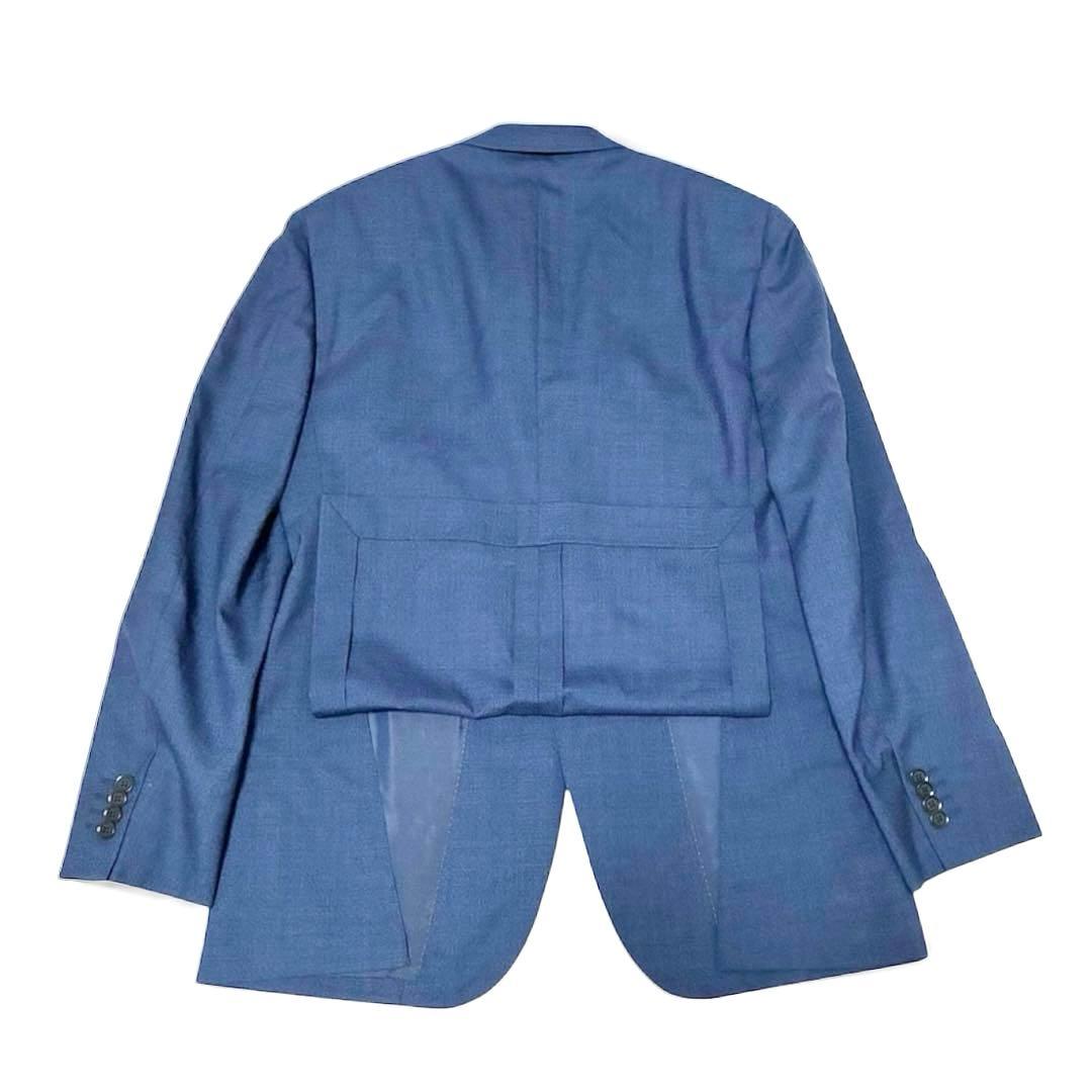 【美品】 グリーンレーベルリラクシング　GUABELLO スーツ　ネイビー　Ｌ