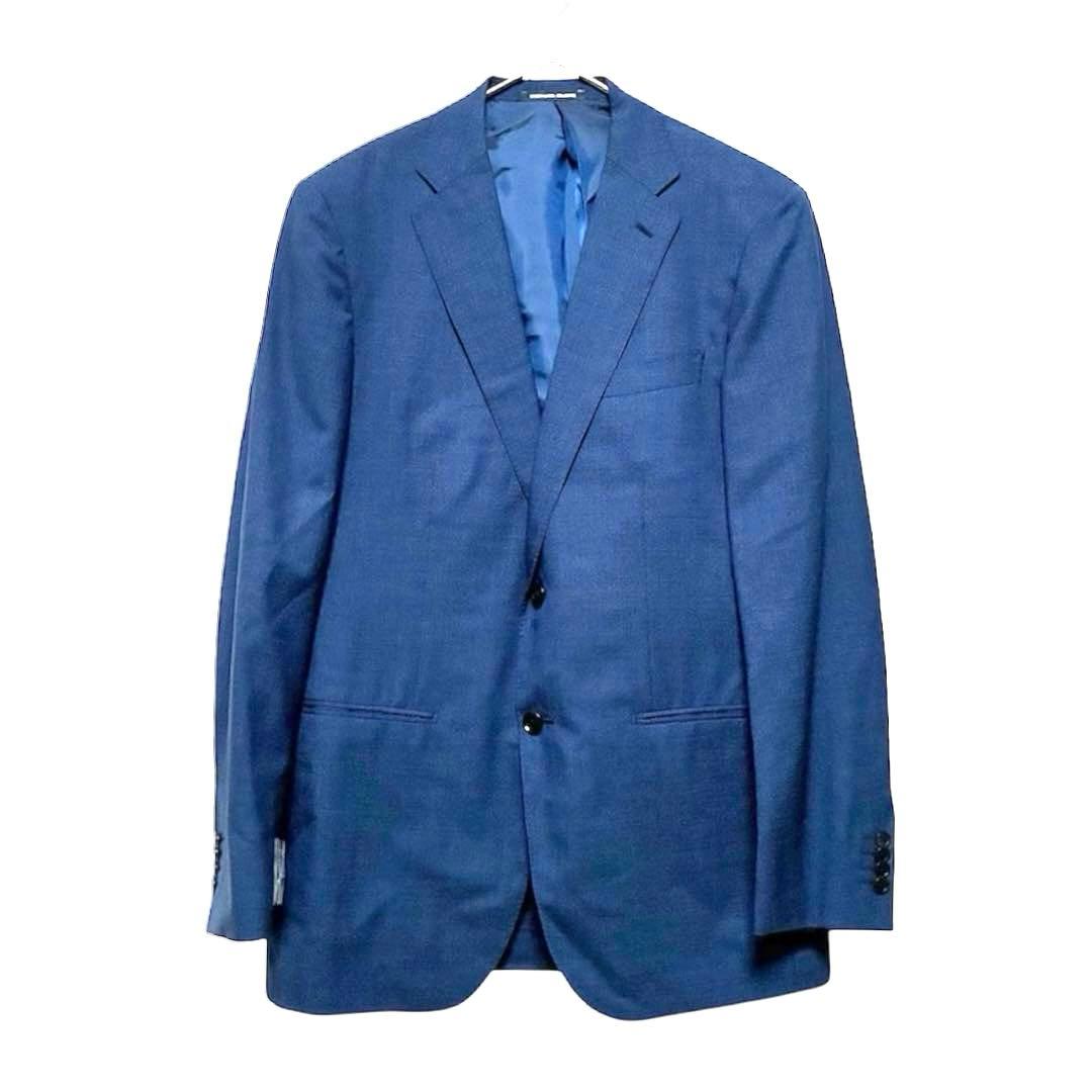 【美品】 グリーンレーベルリラクシング　GUABELLO スーツ　ネイビー　Ｌ