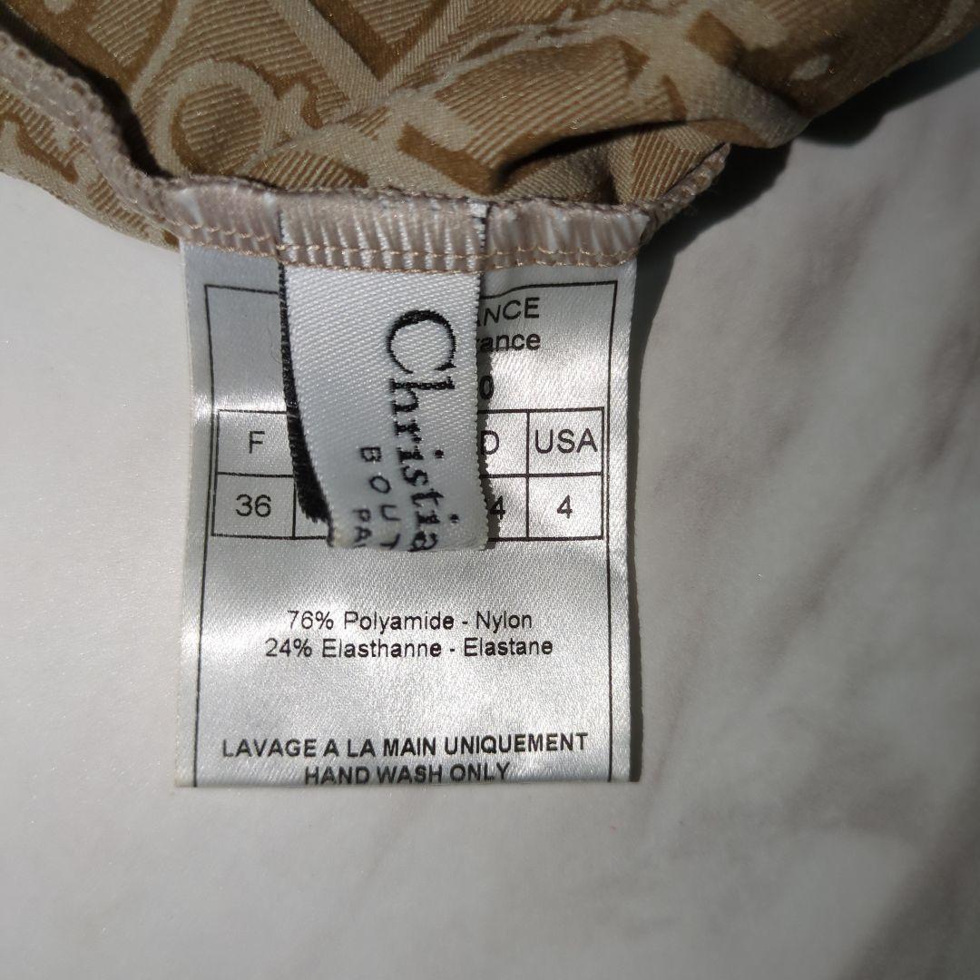 【8/13-16発送不可】Dior ロゴ柄 セパレート水着 US4号サイズ