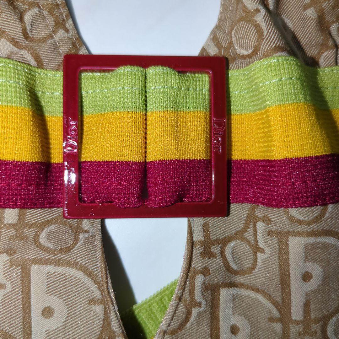 【8/13-16発送不可】Dior ロゴ柄 セパレート水着 US4号サイズ