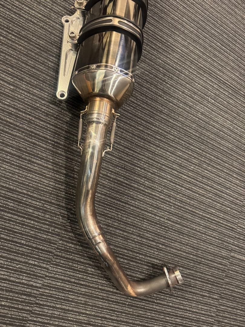 フォルツァ250 MF17 BEAMSマフラー　ビームス　スーパーメタルブラック