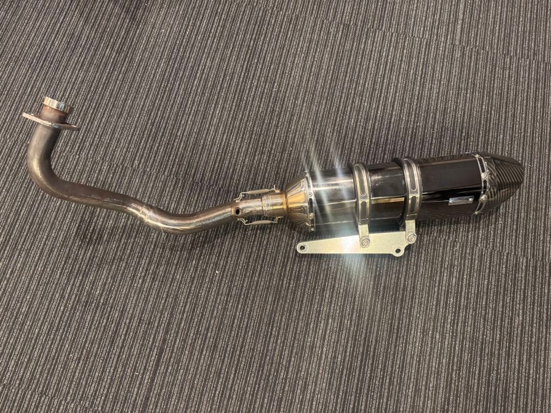 フォルツァ250 MF17 BEAMSマフラー　ビームス　スーパーメタルブラック