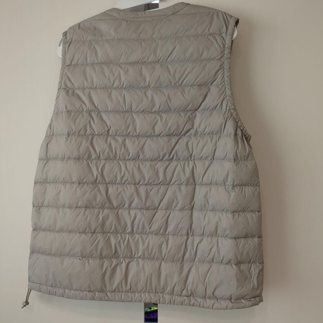 DANTON ダウンベスト 38 ベージュ　レディース