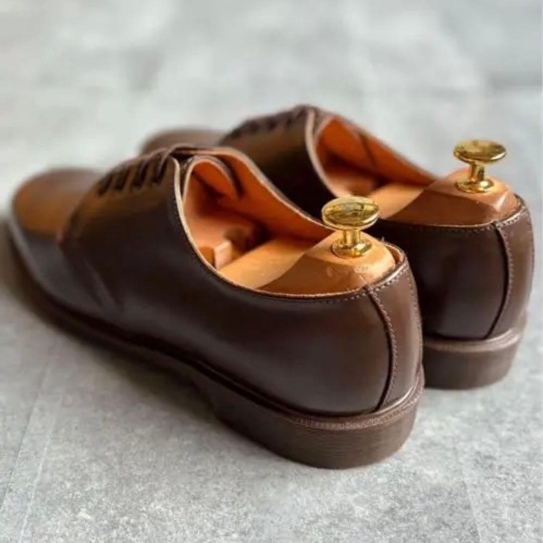 【デッドストック】イングランド製 ドクターマーチン 4ホール レザーシューズ