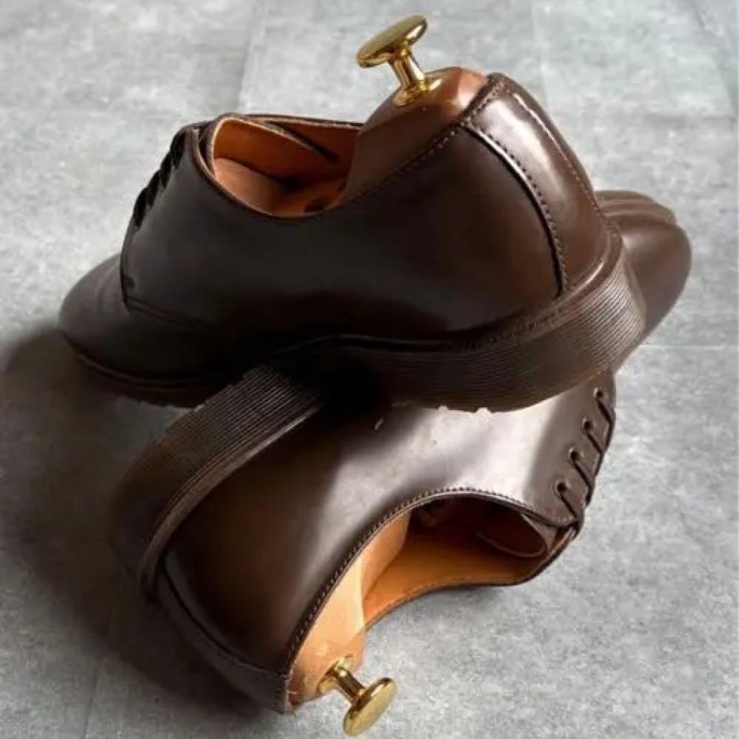 【デッドストック】イングランド製 ドクターマーチン 4ホール レザーシューズ