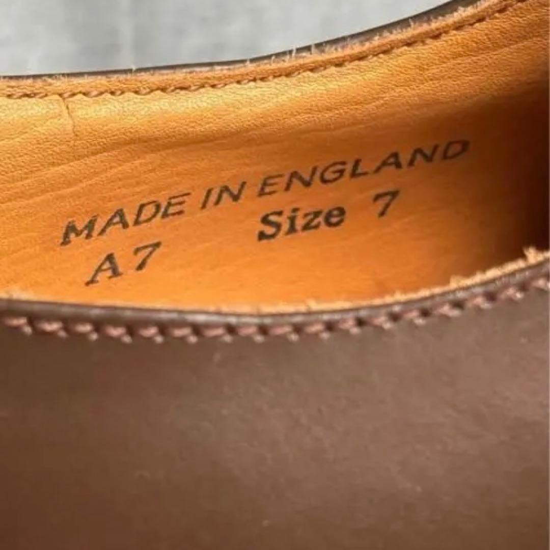 【デッドストック】イングランド製 ドクターマーチン 4ホール レザーシューズ