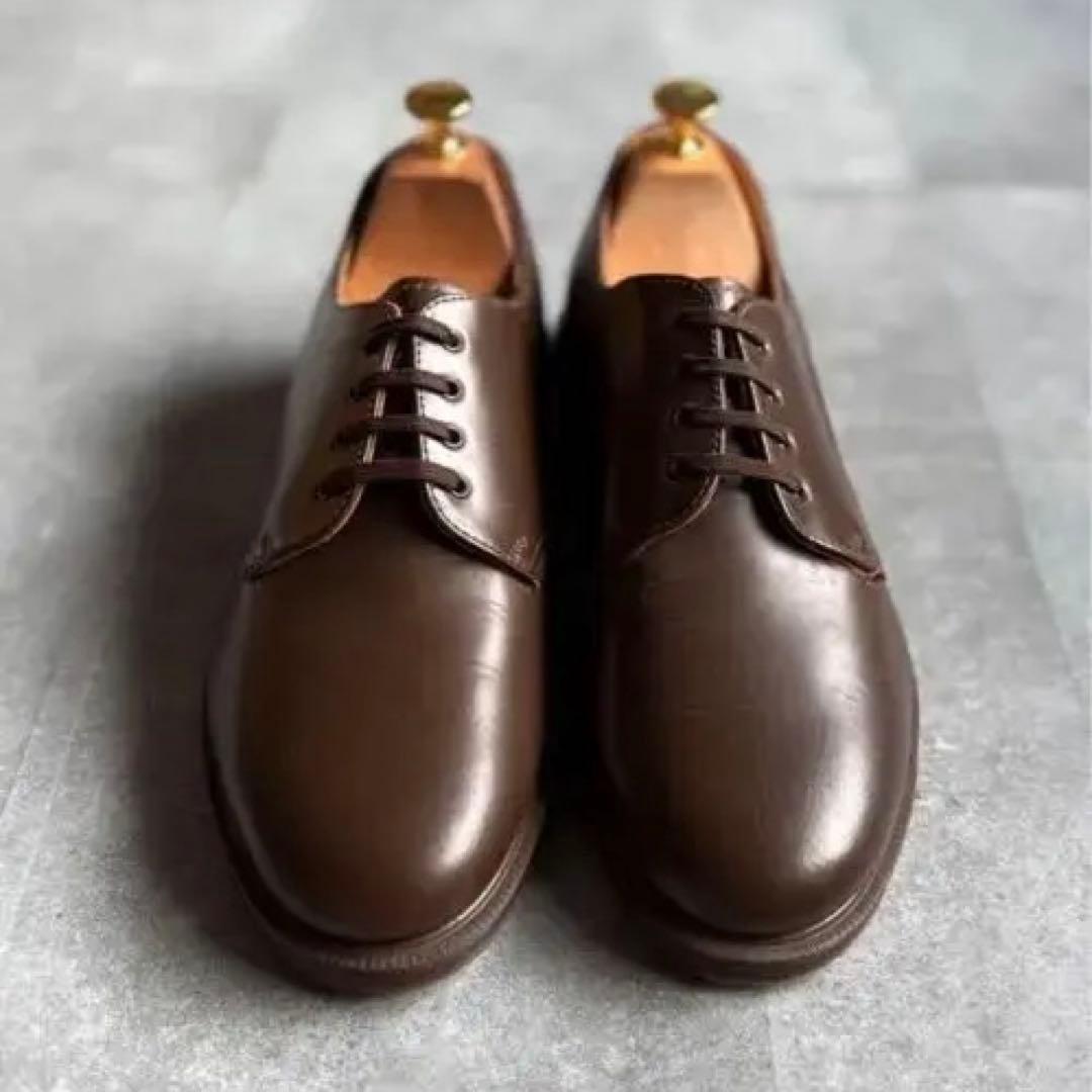 【デッドストック】イングランド製 ドクターマーチン 4ホール レザーシューズ