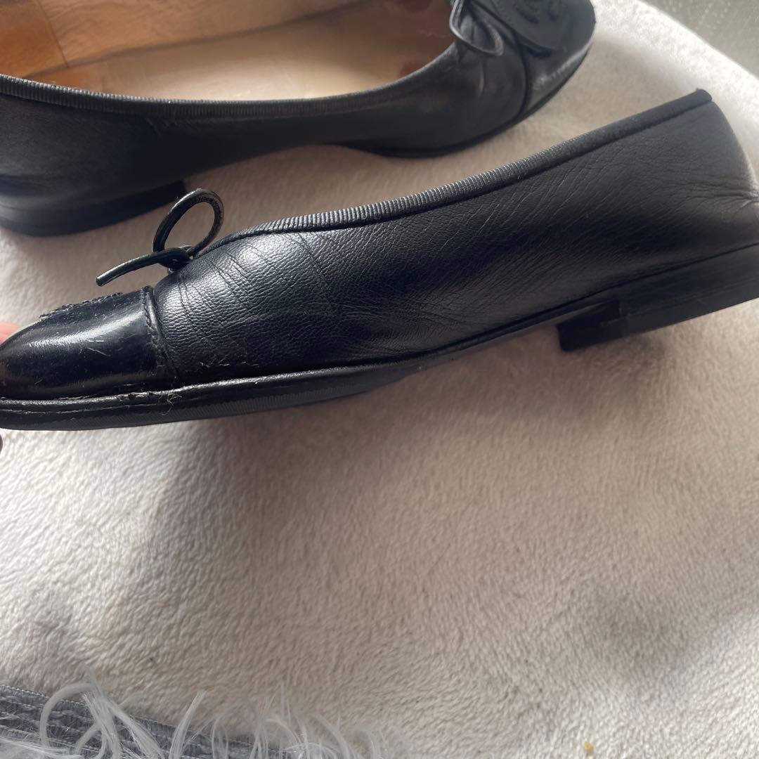 CHANEL バレエシューズ バレリーナ　22.5