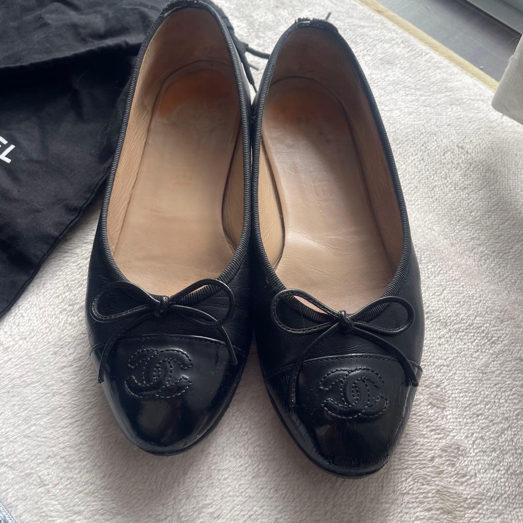 CHANEL バレエシューズ バレリーナ　22.5