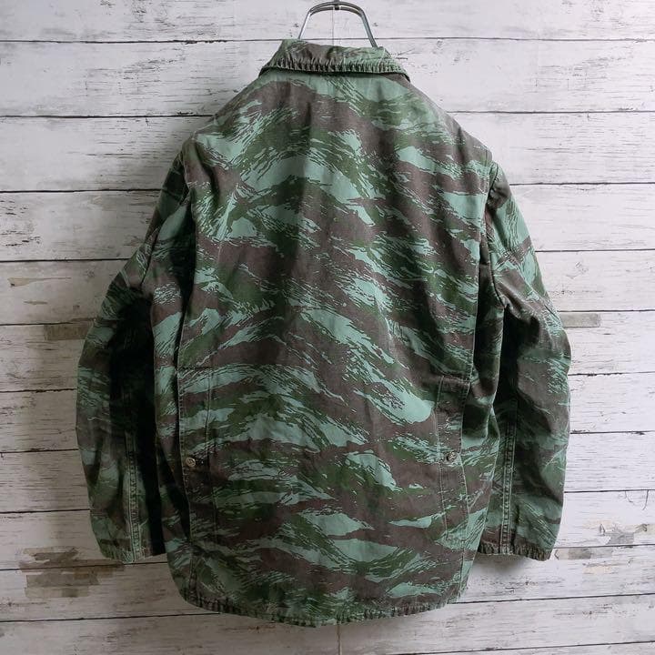 60'sユーロヴィンテージ【フランス製】メタル動物ボタン付ハンティングジャケット