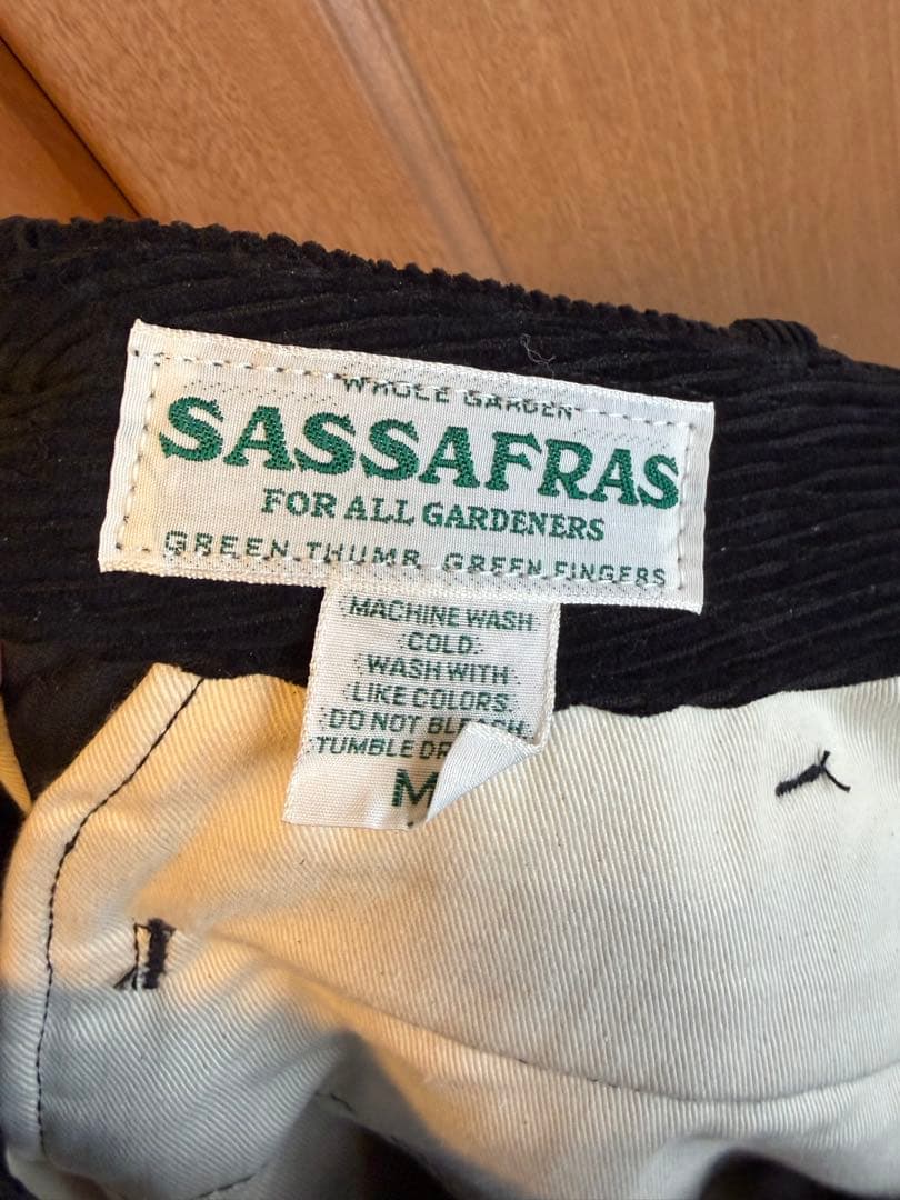 ササフラス　コーデュロイパンツ 4/5丈 美品