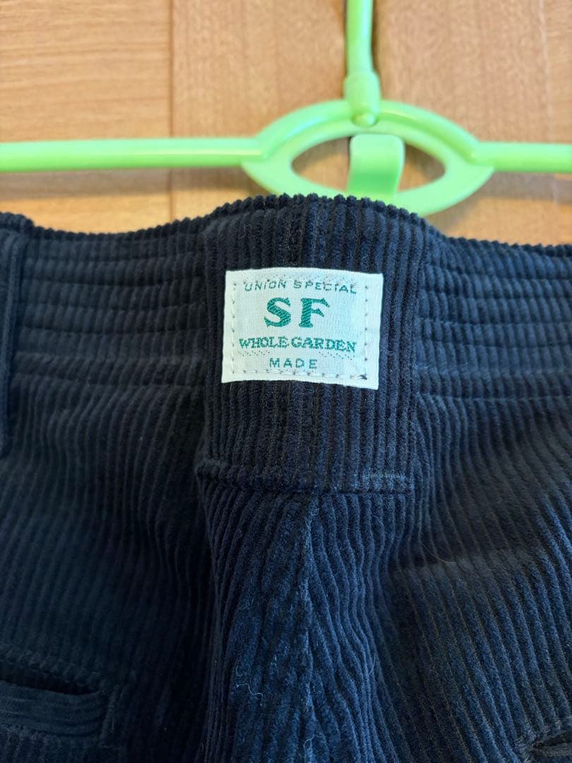 ササフラス　コーデュロイパンツ 4/5丈 美品
