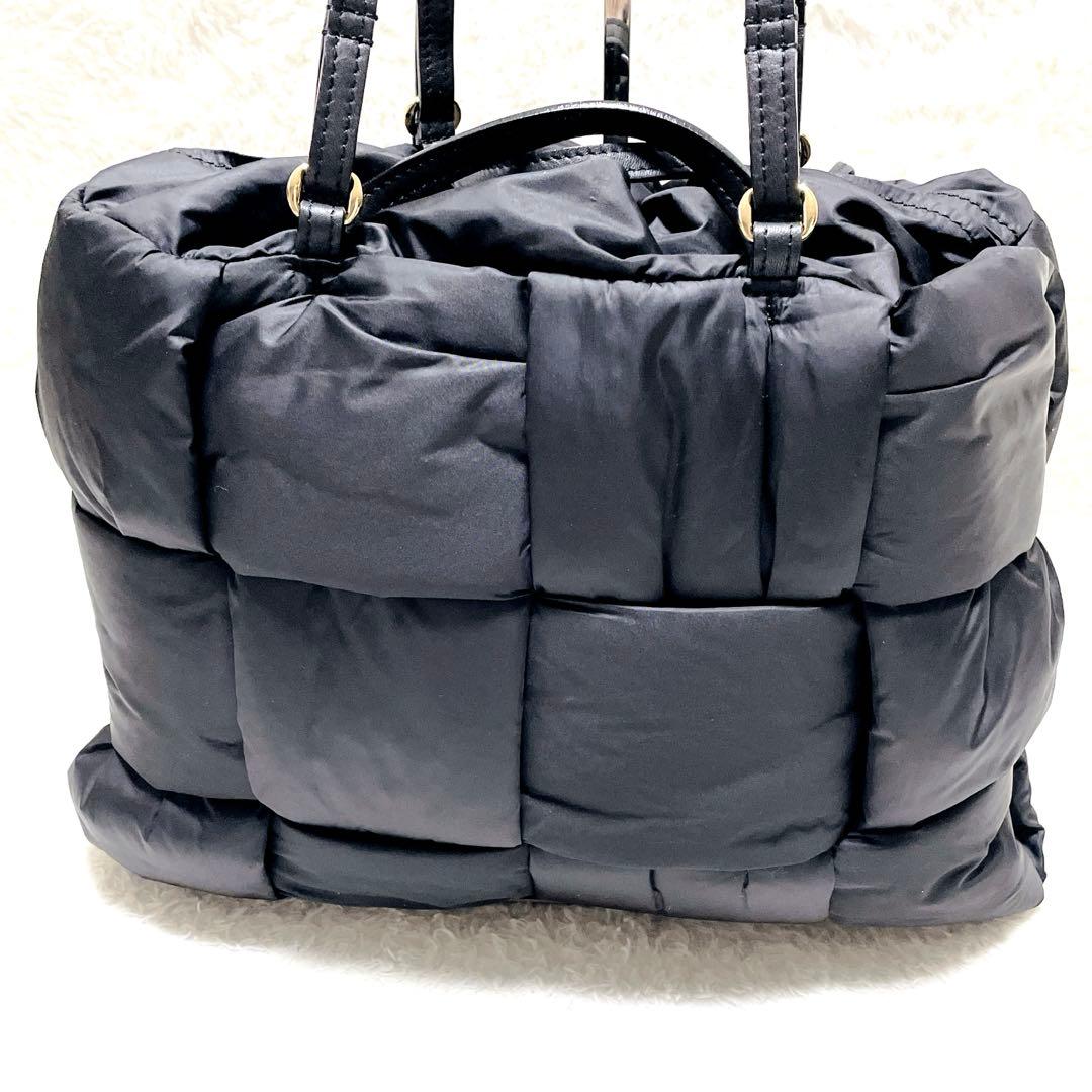 【美品】VIOLAd'ORO トートバッグ　2way キルティング